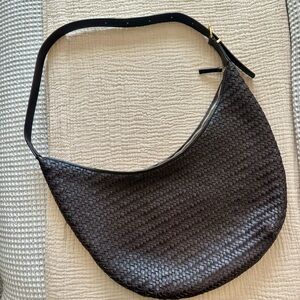 Madewell The Essential Woven Curve Shoulder Bag NWOT